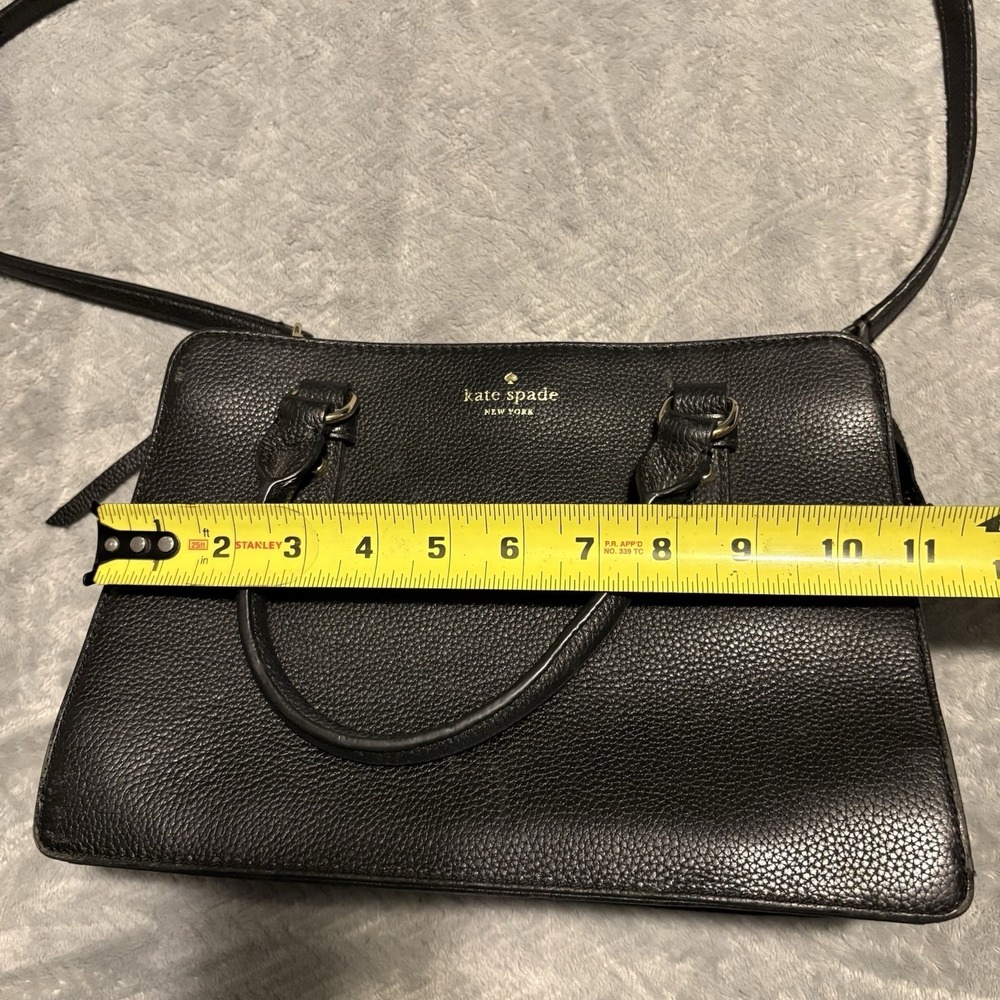 Kate Spade New York Black Leather Strap Bag - Picture 11 of 12